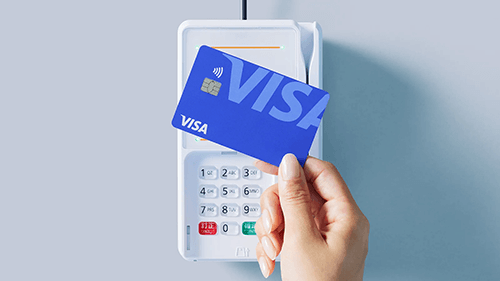 visaカードのタッチ決済機能